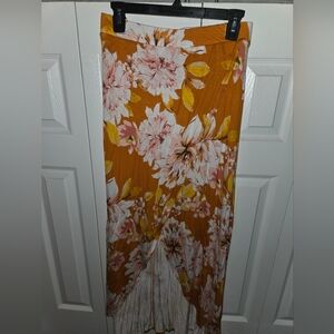 Charlotte Russe Tropical Maxi Skirt
